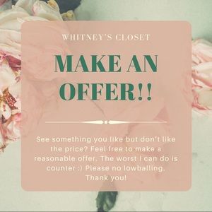 Make a offer!